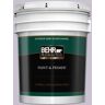 BEHR PREMIUM PLUS 5 gal. #ICC-44 Lavender Bouquet Semi-Gloss Enamel Exterior Paint & Primer