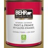 BEHR PREMIUM PLUS 1 gal. #T11-17 Wishing Troll Hi-Gloss Enamel Interior/Exterior Paint & Primer