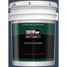 BEHR PREMIUM PLUS 5 gal. #MQ5-54 Compass Blue Semi-Gloss Enamel Exterior Paint & Primer