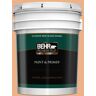 BEHR PREMIUM PLUS 5 gal. #M220-4 Trick or Treat Semi-Gloss Enamel Exterior Paint & Primer