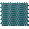 Merola Tile Tribeca 1 in. Hex Jade 10-1/4 in. x 11-7/8 in. Porcelain Mosaic Tile (8.6 sq. ft./Case)