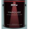 BEHR MARQUEE 1 gal. #ICC-66 Quiet Moment Flat Exterior Paint & Primer