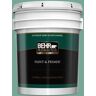 BEHR PREMIUM PLUS 5 gal. #MQ6-38 Patina Semi-Gloss Enamel Exterior Paint & Primer