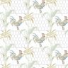 Chesapeake Hank Multicolor Rooster Multicolor Paper Strippable Roll (Covers 56.4 sq. ft.)