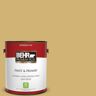 BEHR PREMIUM PLUS 1 gal. #M320-5 Dried Chamomile Flat Low Odor Interior Paint & Primer