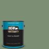 BEHR PREMIUM PLUS 1 gal. #PPU11-02 Shallot Bulb Satin Enamel Exterior Paint & Primer