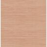 SOCIETY SOCIAL Apricot Classic Faux Grasscloth Pink Textured Peel and Stick Vinyl Wallpaper