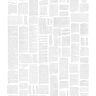 Magnolia Home by Joanna Gaines Charcoal Crafted Editorial Non Woven Preium Paper Peel and Stick Matte Wallpaper Approximately 34.2 sq. ft