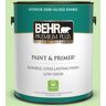 BEHR PREMIUM PLUS 1 gal. #430A-3 Fairway Mist Semi-Gloss Enamel Low Odor Interior Paint & Primer