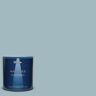 BEHR MARQUEE 1 qt. #BIC-23 Hopeful Blue Satin Enamel Interior Paint & Primer