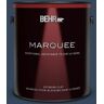 BEHR MARQUEE 1 gal. #MQ5-54 Compass Blue Flat Exterior Paint & Primer