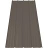 Gibraltar Building Products 16 ft. SM-Rib Galvalume Steel 29-Gauge Roof/Siding Panel in Slate