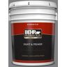 BEHR PREMIUM PLUS 5 gal. #PPU26-03 Legendary Gray Flat Exterior Paint & Primer