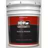 BEHR PREMIUM PLUS 5 gal. #790C-3 Dolphin Fin Flat Exterior Paint & Primer