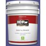 BEHR PREMIUM PLUS 5 gal. #P550-7 Purple Prince Flat Low Odor Interior Paint & Primer