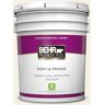 BEHR PREMIUM PLUS 5 gal. #GR-W15 Palais White Eggshell Enamel Low Odor Interior Paint & Primer