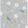 A-Street Prints Wellesley Blue Heather Chinoiserie Paper Non-Pasted Paper Wallpaper