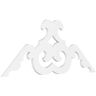 Ekena Millwork Pitch Benson 1 in. x 60 in. x 30 in. (11/12) Architectural Grade PVC Gable Pediment Moulding