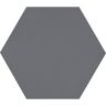 EMSER TILE Heksa Gray 7.87 in. x 9.25 in. Matte Porcelain Floor and Wall Tile (9.93 sq. ft./Case)