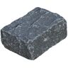 Nantucket Pavers Cobblestone 10 in. x 7 in. x 4 in. Black Granite Edging (40-Pieces/33 lin. ft./Pallet)