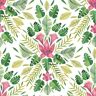 RoomMates 28.18 sq. ft. Cat Coquillette Tropical Green Peel and Stick Wallpaper