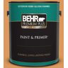 BEHR PREMIUM PLUS 1 gal. #M240-6 Stunning Gold Semi-Gloss Enamel Exterior Paint & Primer