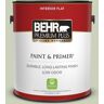 BEHR PREMIUM PLUS 1 gal. #PPU10-09 Chinese Jade Flat Low Odor Interior Paint & Primer