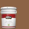 BEHR PREMIUM PLUS 5 gal. #260F-7 Caramel Latte Flat Low Odor Interior Paint & Primer