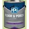 1 gal. PPG1222-4 Lettuce Alone Satin Interior/Exterior Floor and Porch Paint