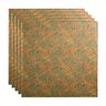 Fasade Border Fill 2 ft. x 2 ft. Copper Fantasy Lay-In Vinyl Ceiling Tile (20 sq. ft.)
