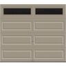 Clopay Classic Steel Long Panel 9 ft x 7 ft Insulated 12.9 R-Value  Sandtone Garage Door with Windows