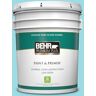 BEHR PREMIUM PLUS 5 gal. #P470-2 Serene Thought Semi-Gloss Enamel Low Odor Interior Paint & Primer