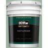 BEHR PREMIUM PLUS 5 gal. #S410-4 Copper Patina Semi-Gloss Enamel Exterior Paint & Primer