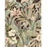 NextWall 30.75 sq. ft. Sage and Ash Brown Blossoming Birds Vinyl Peel and Stick Wallpaper Roll