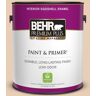 BEHR PREMIUM PLUS 1 gal. #PPU3-06 Venetian Mask Eggshell Enamel Low Odor Interior Paint & Primer