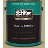 BEHR PREMIUM PLUS 1 gal. #PPU9-08 Tarragon Tease Semi-Gloss Enamel Exterior Paint & Primer