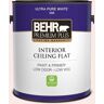 BEHR PREMIUM PLUS 1 gal. #150C-1 Musical Mist Ceiling Flat Interior Paint