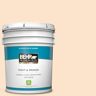 BEHR PREMIUM PLUS 5 gal. #300C-2 Sand Dollar White Satin Enamel Low Odor Interior Paint & Primer