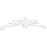 Ekena Millwork Pitch Florence 1 in. x 60 in. x 15 in. (5/12) Architectural Grade PVC Gable Pediment Moulding