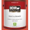 BEHR PREMIUM PLUS 1 gal. #T18-12 Spirit Warrior Flat Low Odor Interior Paint & Primer