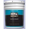 BEHR PREMIUM PLUS 5 gal. #620A-3 Rhapsody Lilac Satin Enamel Exterior Paint & Primer