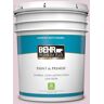 BEHR PREMIUM PLUS 5 gal. #S120-2 Etiquette Satin Enamel Low Odor Interior Paint & Primer