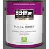 BEHR PREMIUM PLUS 1 gal. #BNC-26 Lunar Basalt Eggshell Enamel Low Odor Interior Paint & Primer