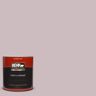 BEHR PREMIUM PLUS 1 qt. #100E-3 Pastel Violet Flat Exterior Paint & Primer