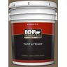 BEHR PREMIUM PLUS 5 gal. #BNC-35 Ground Pepper Flat Exterior Paint & Primer