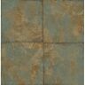 CASA MIA Marble Squared Copper Paper Non-Pasted Strippable Wallpaper Roll (Cover 56.05 sq. ft.)