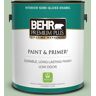 BEHR PREMIUM PLUS 1 gal. #S400-3 Healing Aloe Semi-Gloss Enamel Low Odor Interior Paint & Primer