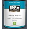 BEHR PREMIUM PLUS 1 gal. #PPU25-22 Chimney Satin Enamel Low Odor Interior Paint & Primer