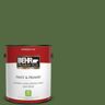 BEHR PREMIUM PLUS 1 gal. #M380-7 Alfalfa Extract Flat Low Odor Interior Paint & Primer