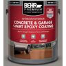 BEHR PREMIUM 1 gal. #HDC-AC-19 Grant Gray Self-Priming 1-Part Epoxy Satin Interior/Exterior Concrete and Garage Floor Paint